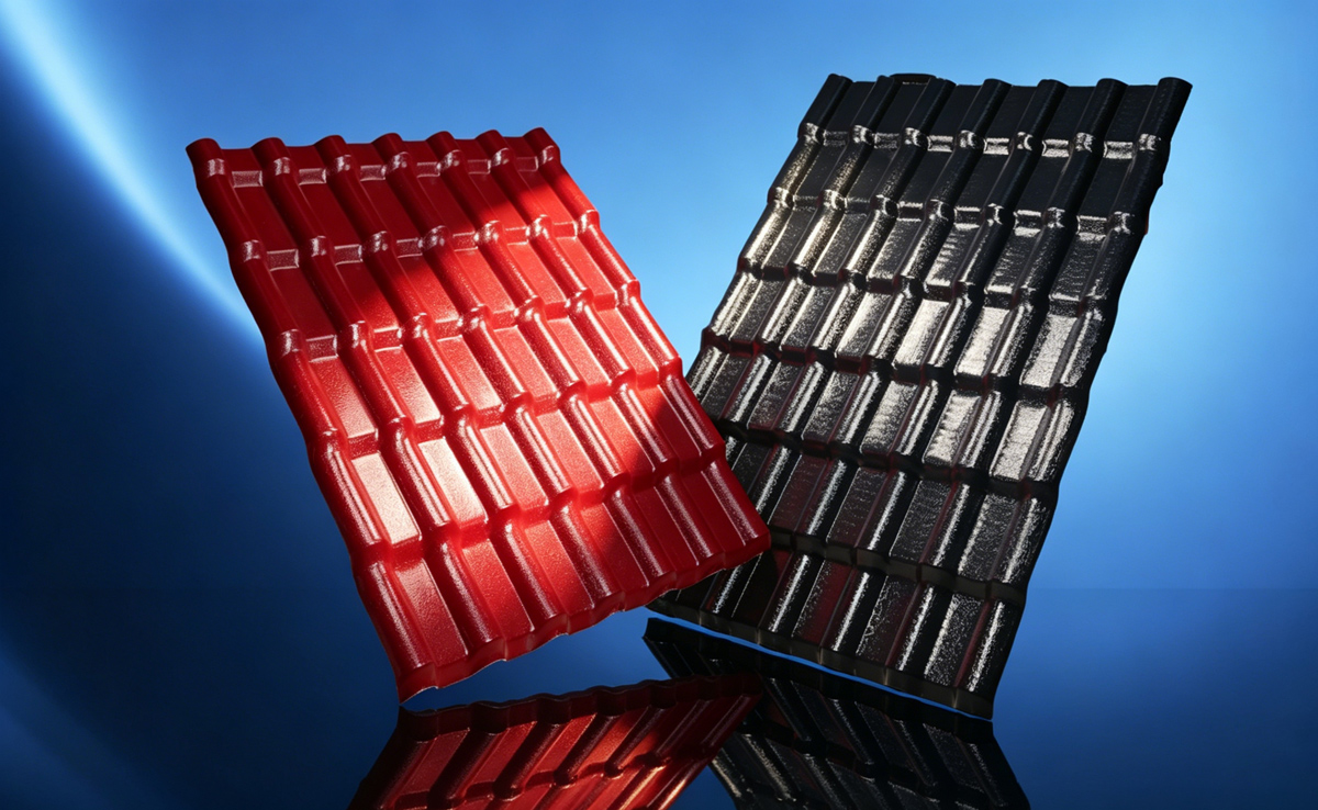 Azuleja de techo española ASA PVC brillante
