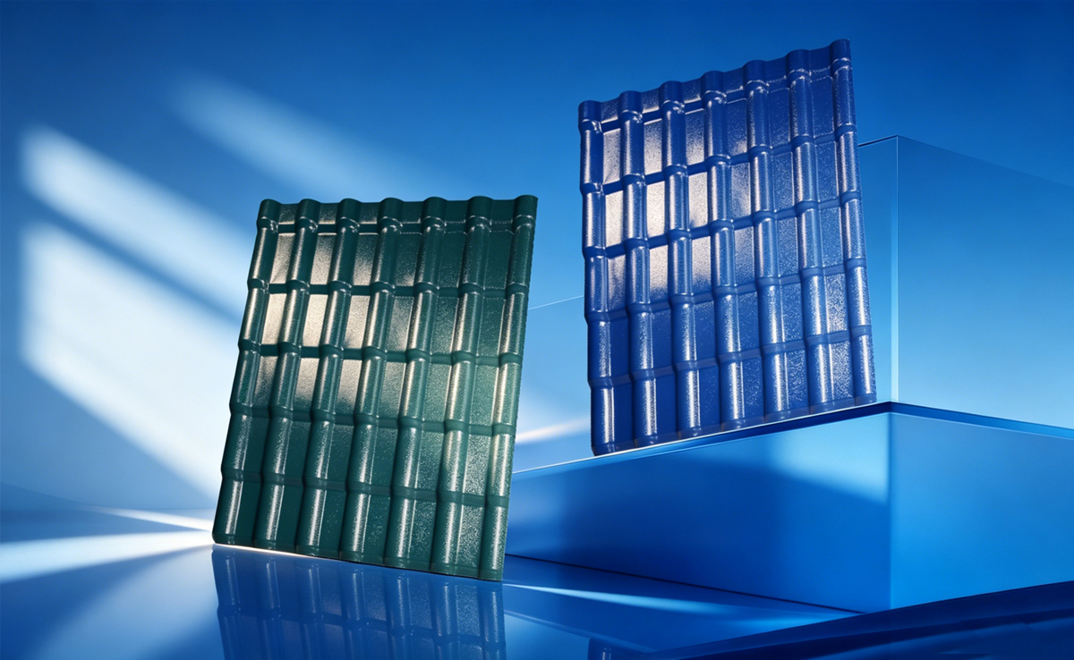 Azuleja de techo española ASA PVC brillante