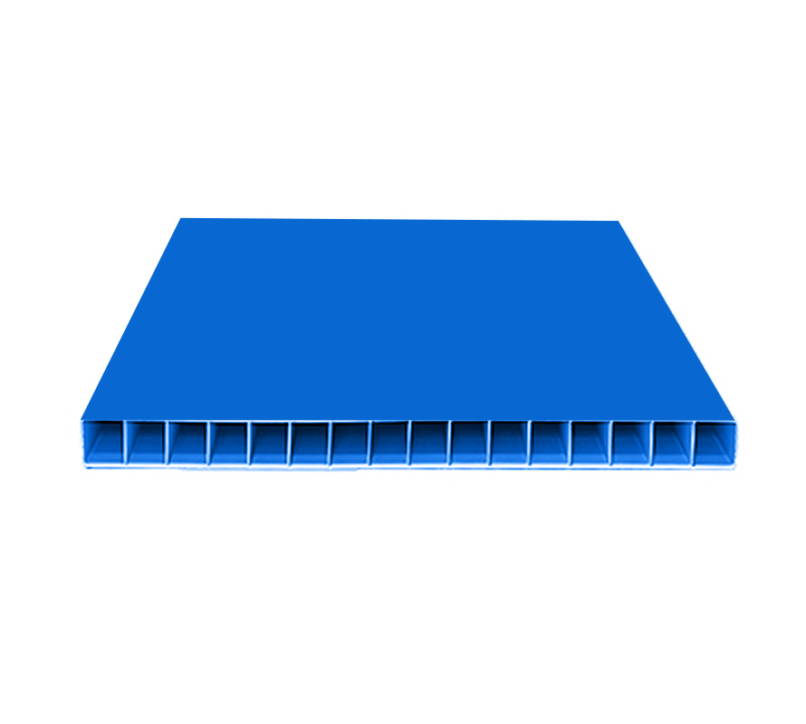 Hoja de techo plana UPVC Twinwall