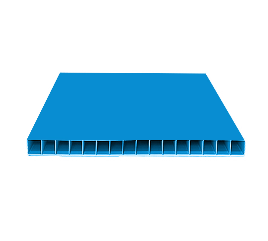 Hoja de techo plana UPVC Twinwall