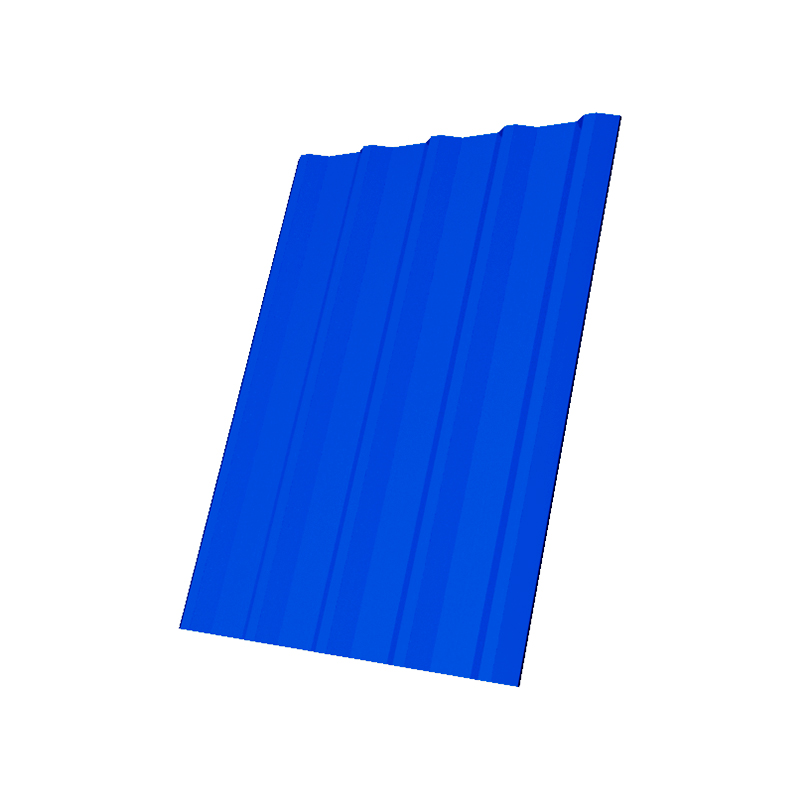 Hoja de techo trapezoidal de PVC Twinwall