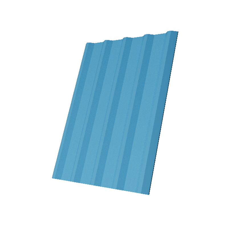 Hoja de techo trapezoidal de PVC Twinwall