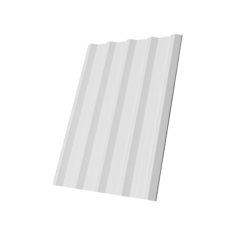 Hoja de techo trapezoidal de PVC Twinwall