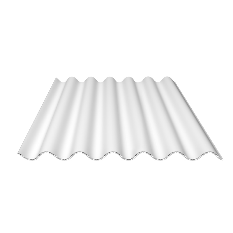 Hoja de techo corrugado Twinwall UPVC