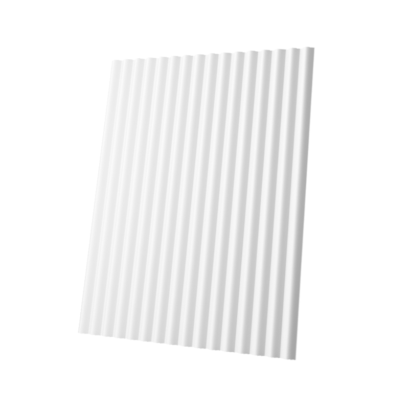 Hoja de techo ondulada de PVC de onda pequeña