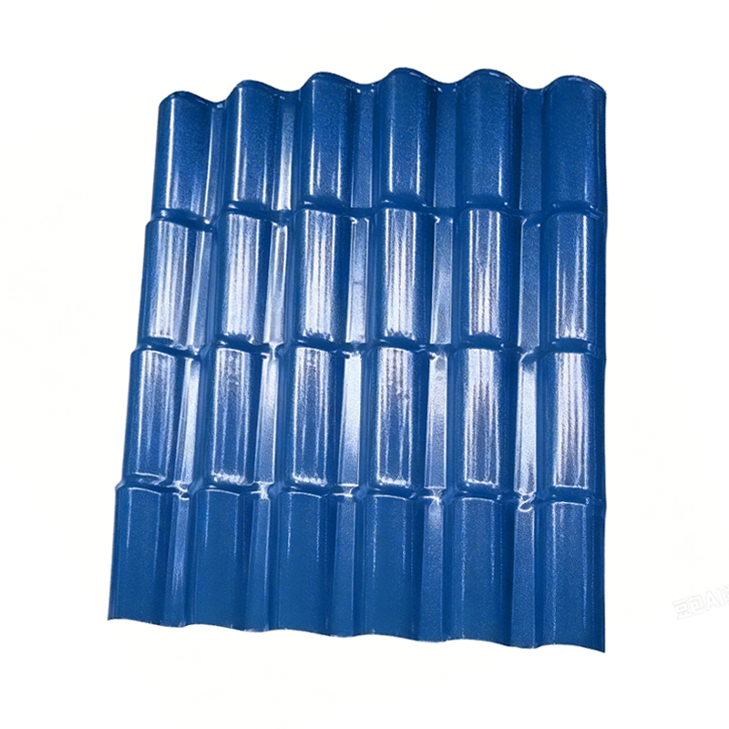 Hoja de techo romana de PVC ASA brillante