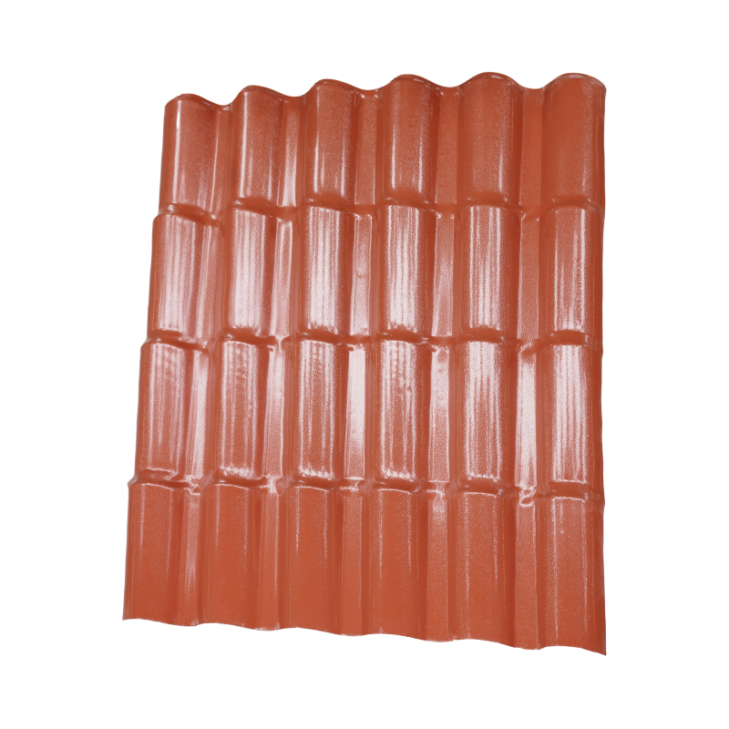 Hoja de techo romana de PVC ASA brillante