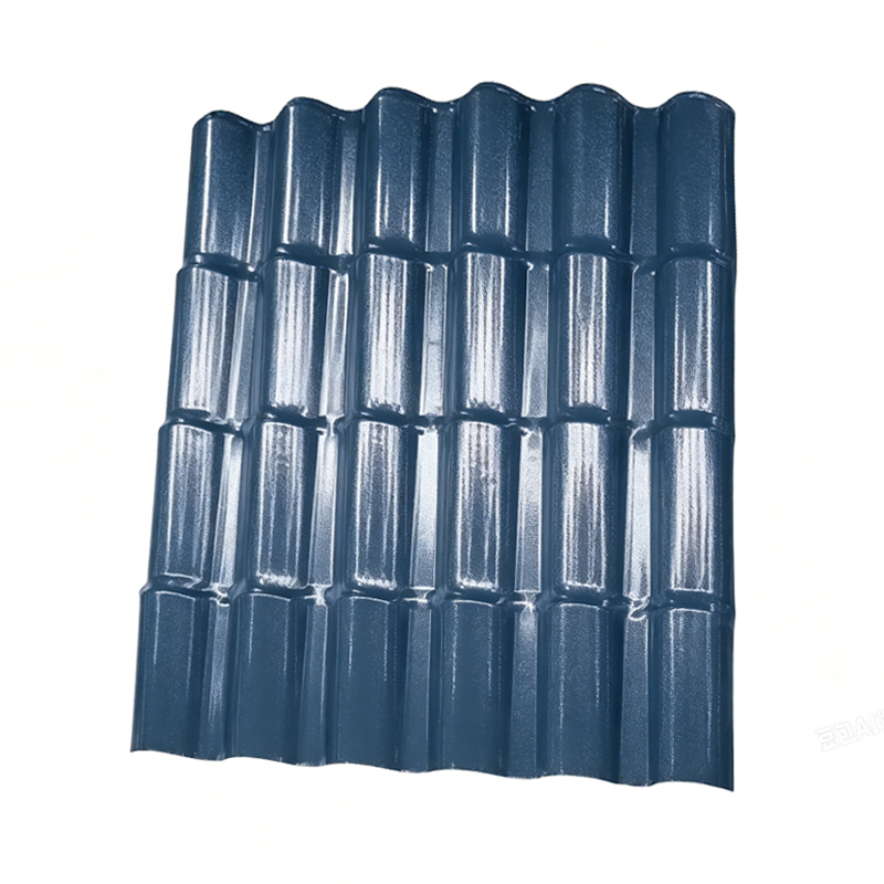 Hoja de techo romana de PVC ASA brillante