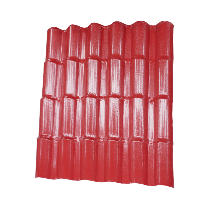 Hoja de techo romana de PVC ASA brillante