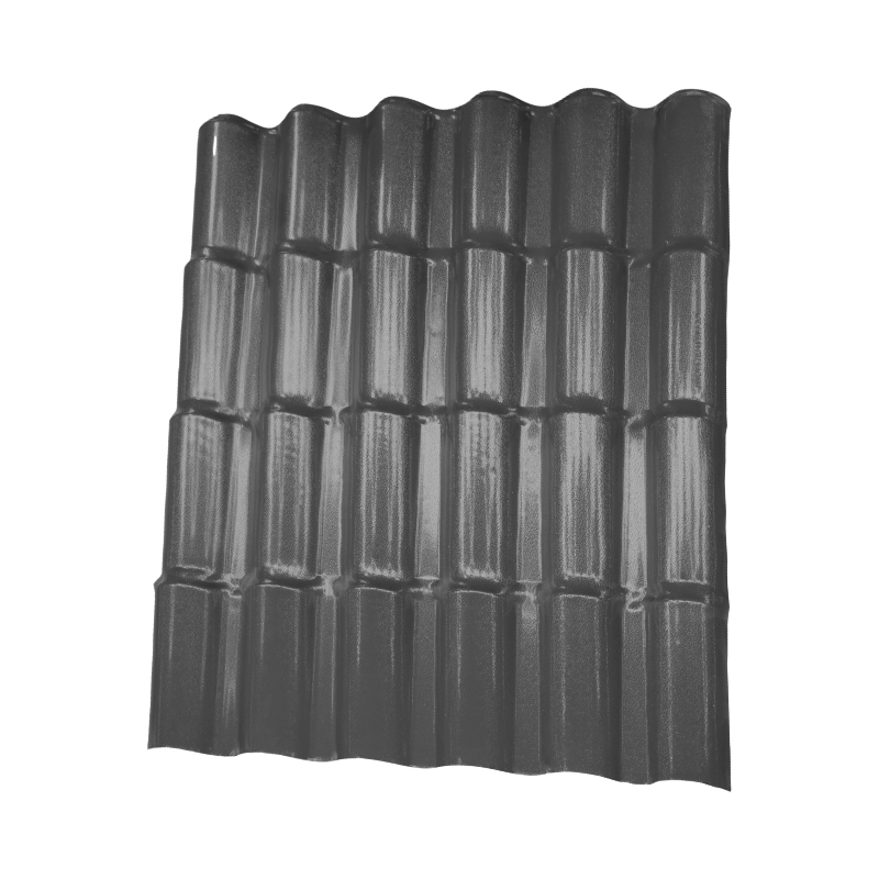 Hoja de techo romana de PVC ASA brillante