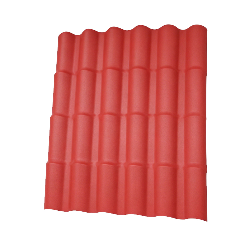 Hoja de techo romana de PVC mate ASA